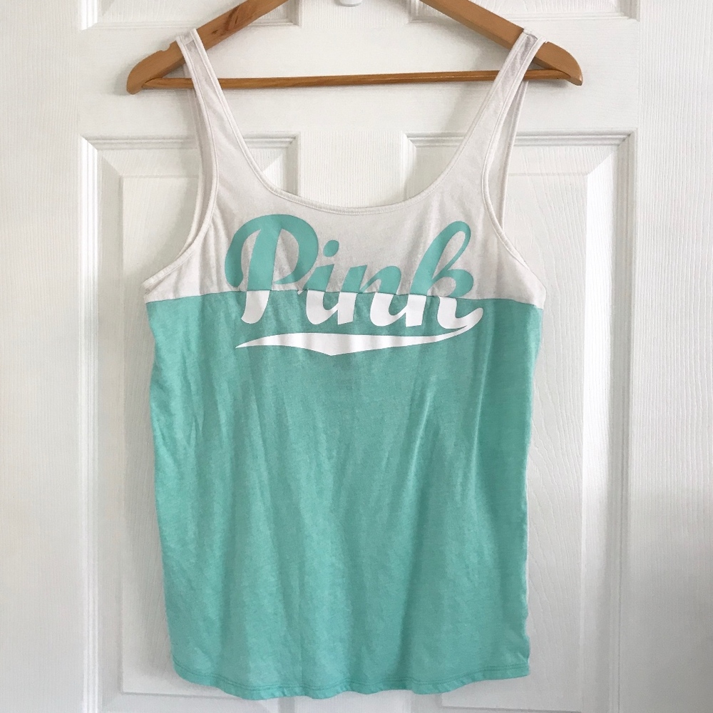 Victoria's Secret PINK Colorblock Tank Top